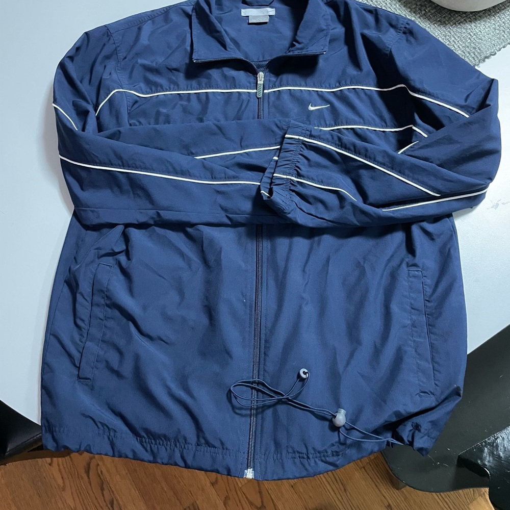 Nike Men's Navy Windbreaker Jacket